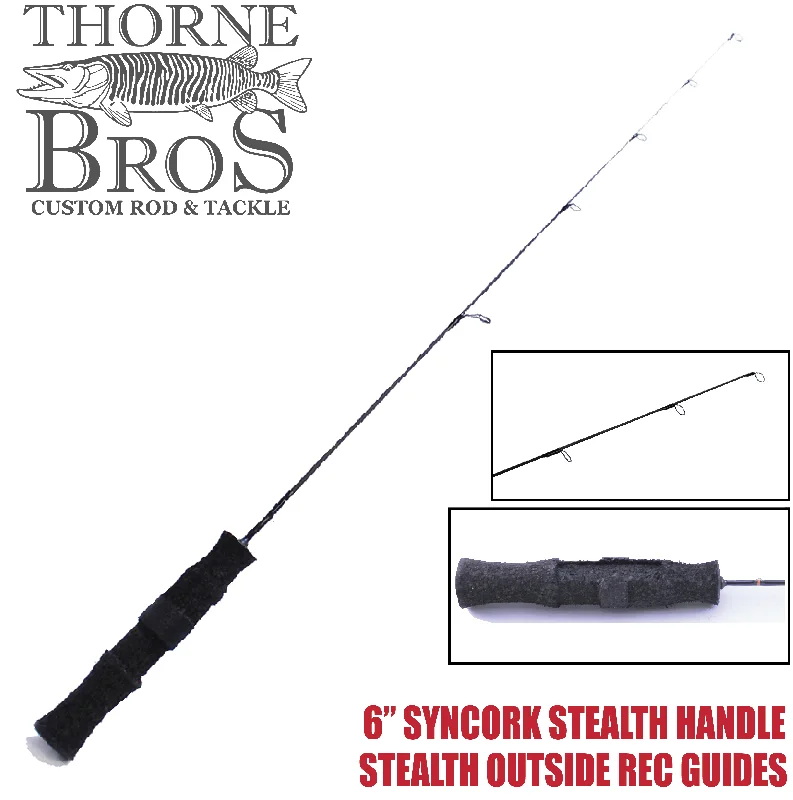 Best Fishing Rod For Kids-Thorne Brothers Custom Ice Rod -  Perch Sweet Heart Options