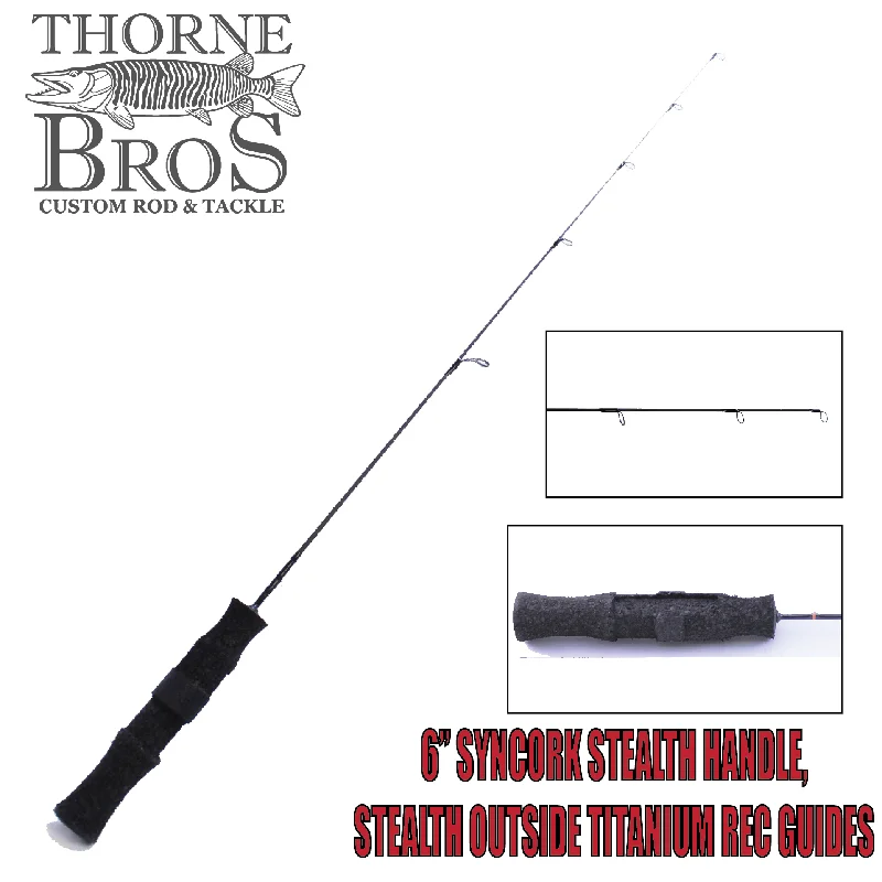 Ultra-Sensitive Fishing Rod-Thorne Brothers Custom Ice Rod - Quiverstick Options