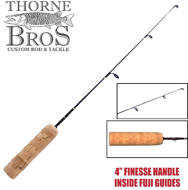 Best Fishing Rod For Bass Fishing-Thorne Brothers Custom Ice Rod - Sweet Pea Options