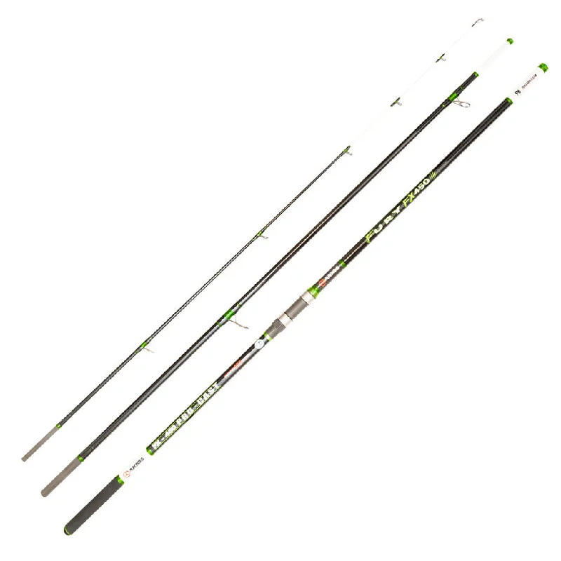 Best Fishing Rod With Ceramic Inserts-Akios Fury FX450 15ft 3 Piece Surf Rod