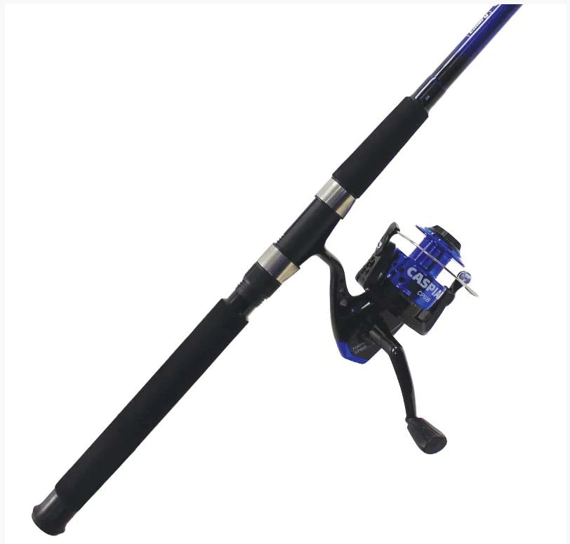 High-Tensile Strength Fishing Rod-Caspian 9' Spinning Reel Combo