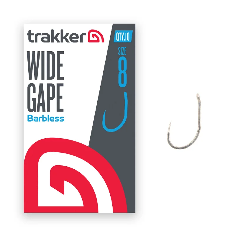 Best Fishing Hook With Chemically Sharpened Tip-Trakker Wide Gape Hooks