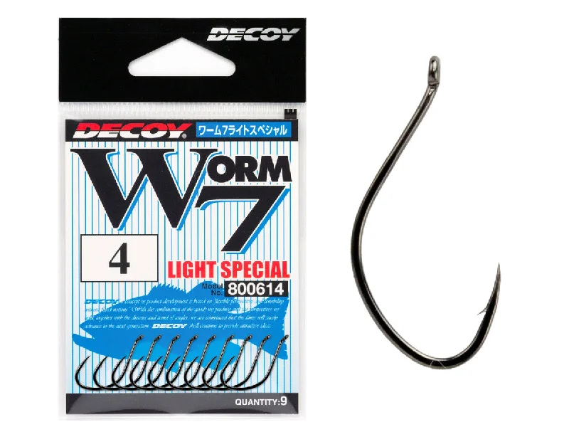 Jig Fishing Hook-Decoy Worm 7 Light Special Hook