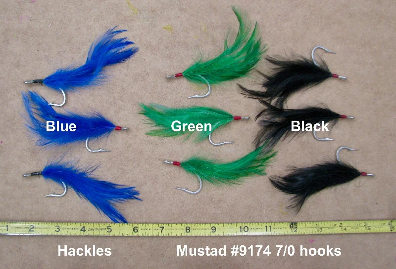 Best Fishing Hook For Deep Diving Baits-Dressed hooks, Hackles