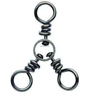 Best Fishing Hook For River Fishing-Eagle Claw 3-Way Swivel