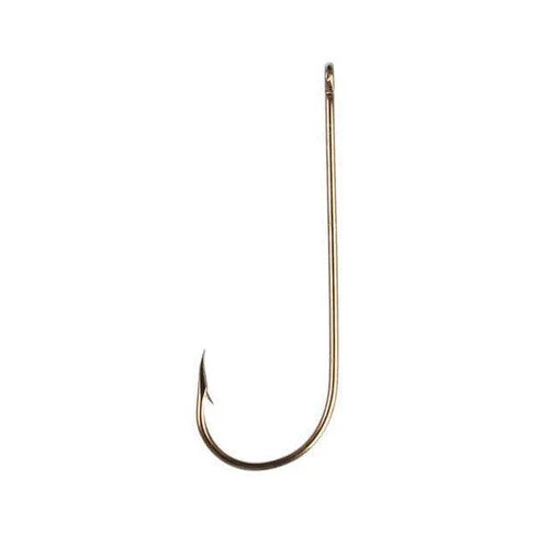 Offset Fishing Hook-Eagle Claw Aberdeen Bronze 214A