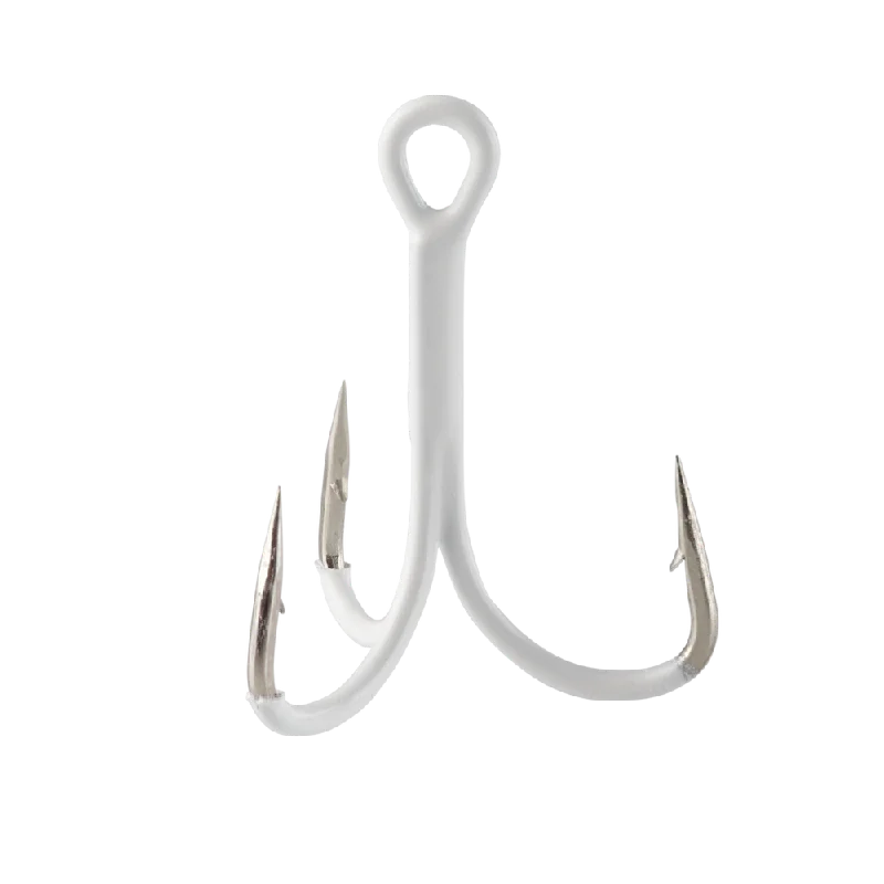 Light-Wire Fishing Hook-Berkley Fusion RB Treble White