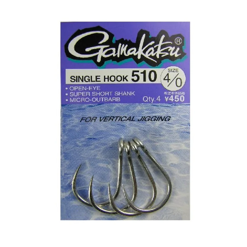 Best Fishing Hook For Kayak Fishing-GAMAKATSU 66201 SINGLE HOOK 510