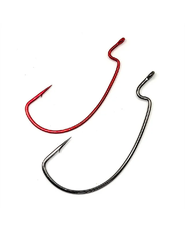 Stainless Steel Fishing Hook-Gamakatsu Offset EWG Red