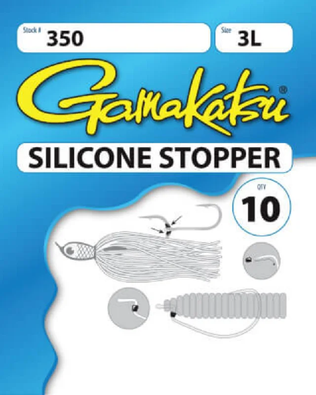 Texas Rig Fishing Hook-Gamakatsu Silicone Stoppers