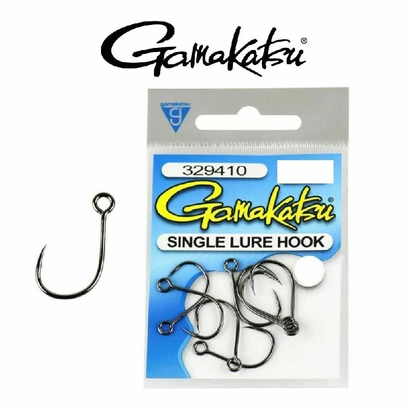 High-Carbon Steel Fishing Hook-Gamakatsu Single Lure Hooks For Fishing - Various Sizes