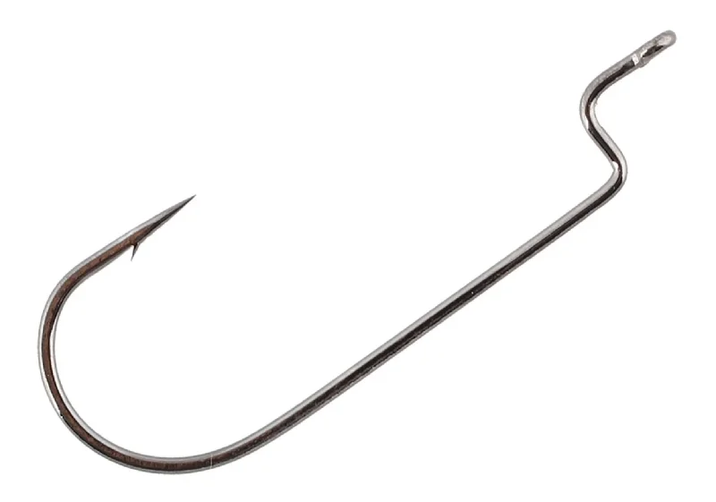 Single Fishing Hook-Gamakatsu Offset Worm Hook NSB Bulk 25pk