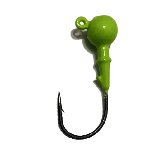 Rust-Resistant Fishing Hook-GREEN JIGHEAD HOOK <br>5-Pack