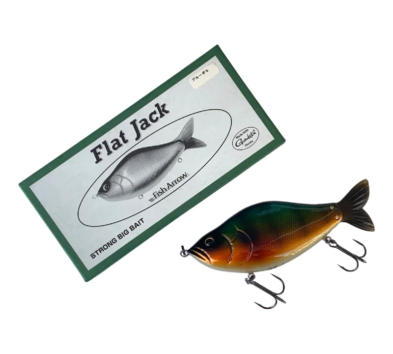 Best Fishing Hook For Fast Hook Set-FISH ARROW FLAT JACK STRONG BIG BAIT w/ GAMAKATSU HOOKS • BLUEGILL