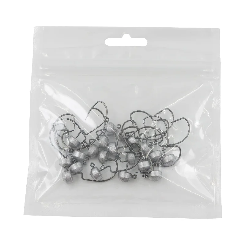 Best Fishing Hook With High Tensile Strength-Ned Rig Head - 20 Pack