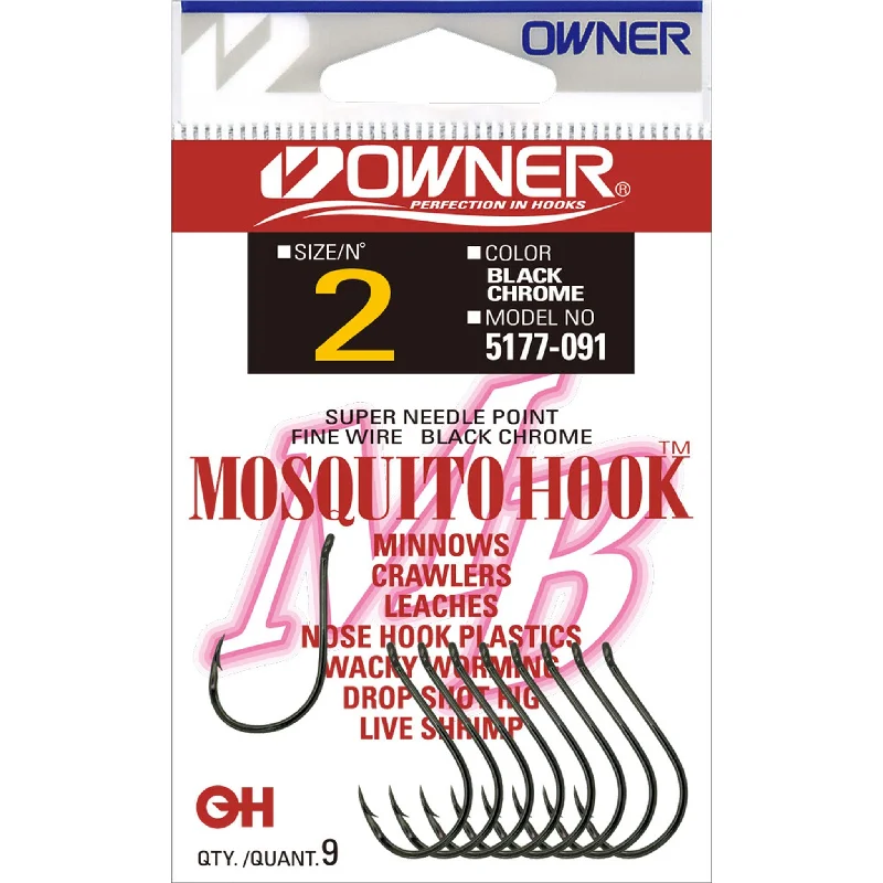 Jig Fishing Hook-Owner 5177 Mosquito Hooks