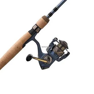 Surf Fishing Rod-Pflueger President Spinning Combo 6'6", Medium, Fast, 8-14lb Cork, 2 pc.