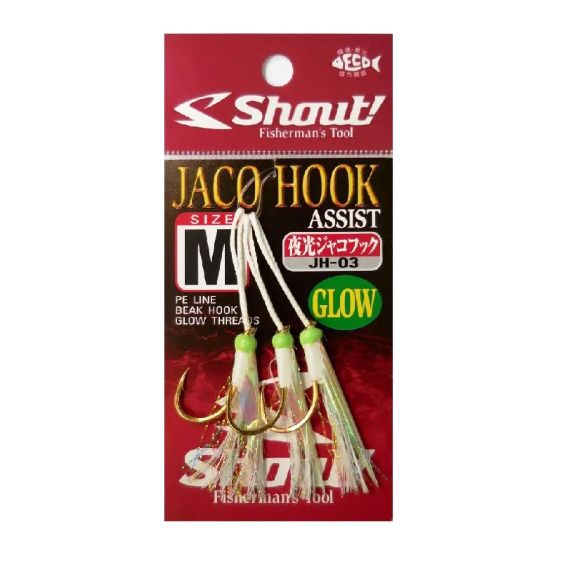 Best Fishing Hook For Saltwater-SHOUT LUMINOUS JACO HOOK JH-03