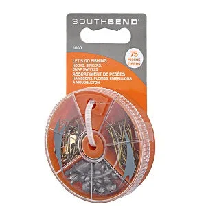 Best Fishing Hook With Short Shank-South Bend 1000 Hook-Sinker-Swivel Assortment