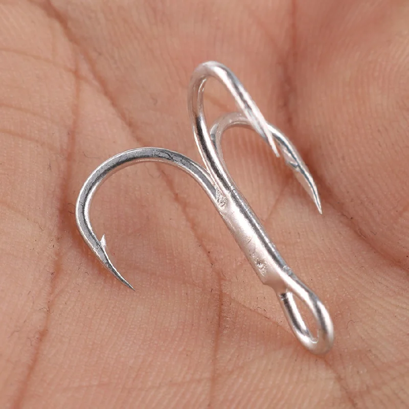 Texas Rig Fishing Hook-Treble Fishing Barbed Hooks