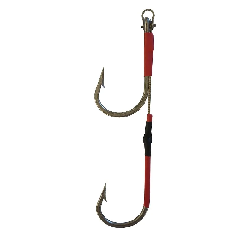 Best Fishing Hook For Small Fish-Twin Shogun Hook Game Fishing Rig 7/0 - 12/0