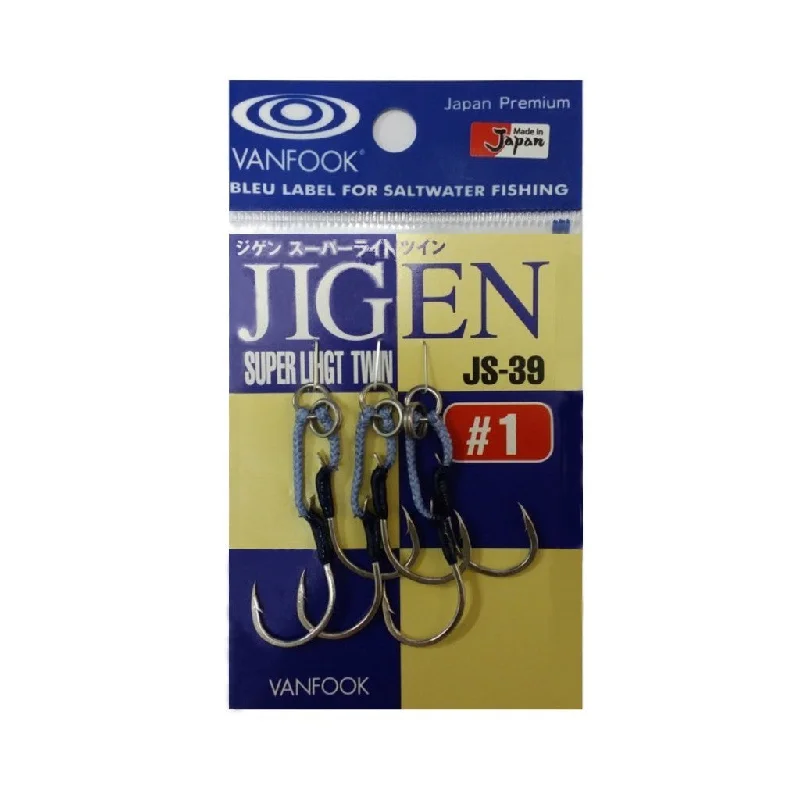 Best Fishing Hook For Shark-VANFOOK JS-39 SUPER LIGHT TWIN