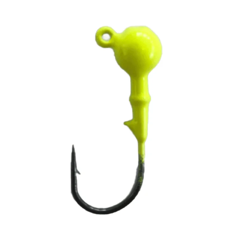 Best Fishing Hook For Trout-YELLOW JIGHEAD HOOK<br>5-Pack