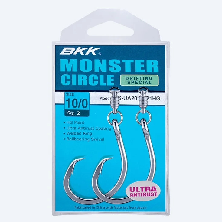 Best Fishing Hook For Fast Hook Set-BKK Monster Circle Drifting Special