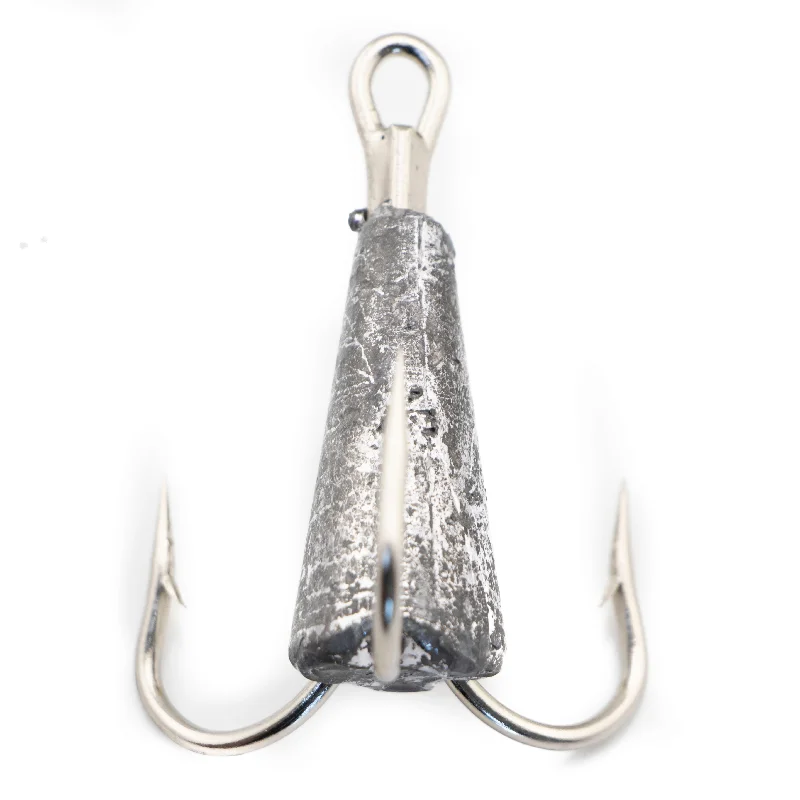 Best Fishing Hook For Gentle Bites-Bunker Snag Weighted Treble Hooks