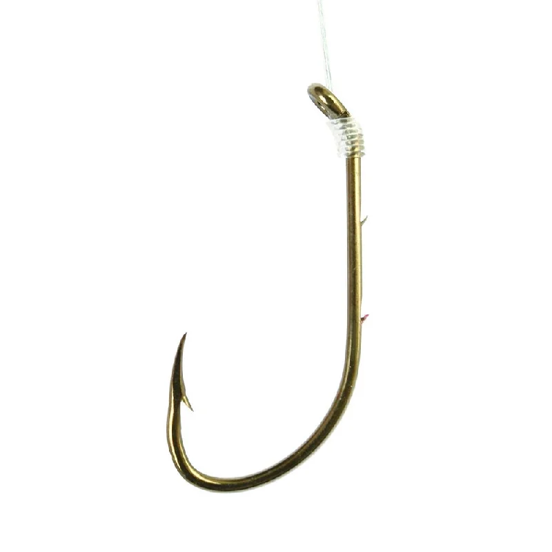 Best Fishing Hook For Deep Sea Fishing-Eagle Claw Snelled Baitholder Hooks