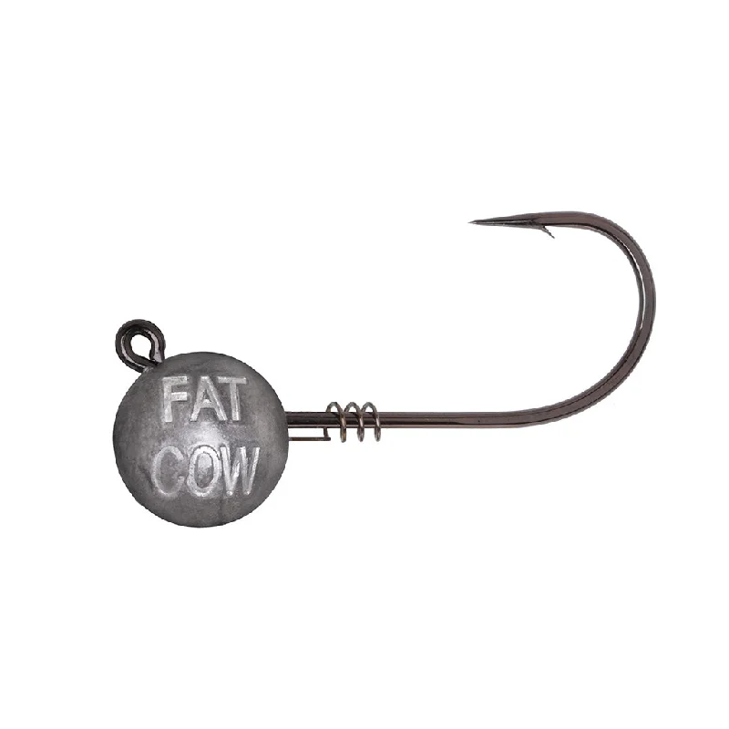 Best Fishing Hook-Fat Cow Fishing Screw Ball Jig Heads