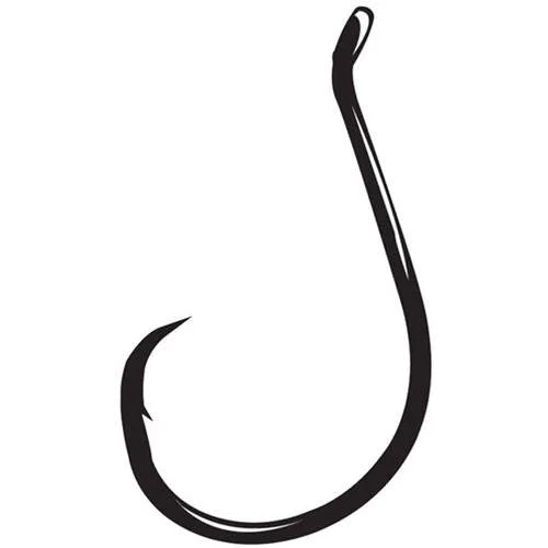 Light-Wire Fishing Hook-Gamakatsu Octopus Circle Hook Black