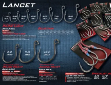 Best Fishing Hook For Soft Plastics-Ocean's Legacy Heavy Jigging Hooks