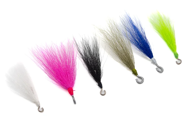 Finesse Fishing Hook-S&S Bucktail Teaser Flags