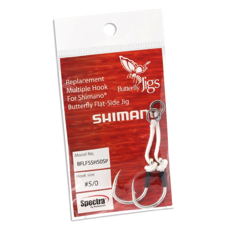 Best Fishing Hook For Muskie-Shimano Butterfly Flat-Side Spare Assist Hooks