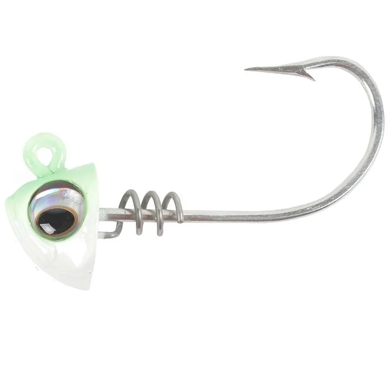 Best Fishing Hook For Crankbaits-5" Screwlock Jig Head - (1.5  oz)