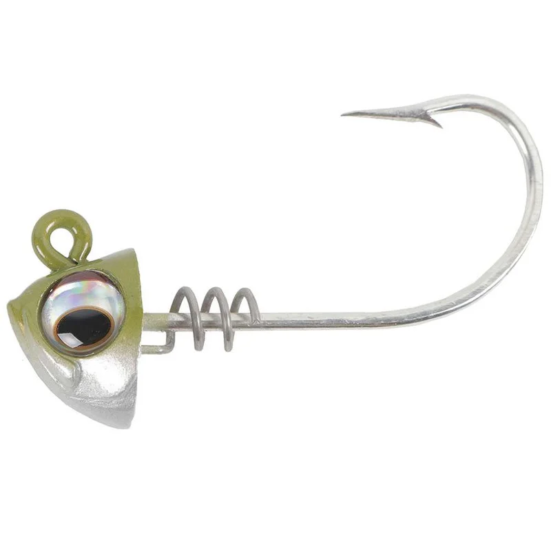 Best Fishing Hook For Muddy Water-5" Screwlock Jig Head - (1 oz)