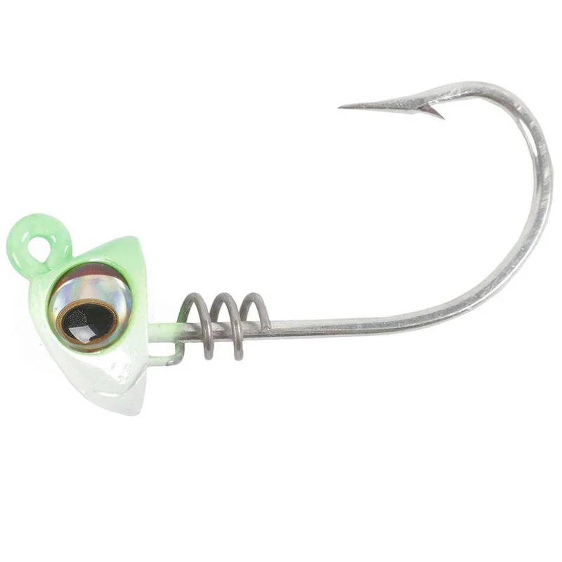 Best Fishing Hook For Muskie-5" Screwlock Jig Head- (3/4 oz)