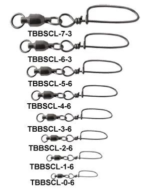 Bearing Swivels For Fly Fishing-Ball Bearing Swivel w/Coastlock - 6