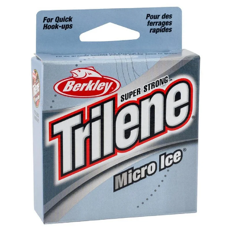 Premium Fishing Line-Berkley Trilene Micro Ice Line - CLEAR