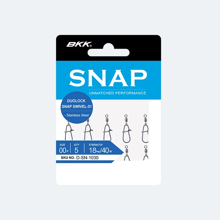 Bearing Swivels With Heavy-Duty Coating-BKK Duolock Snap Swivel-51