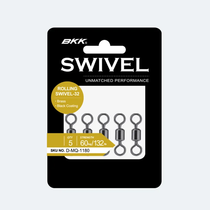 Bearing Swivels With Anti-Rust Finish-BKK Rolling Swivel