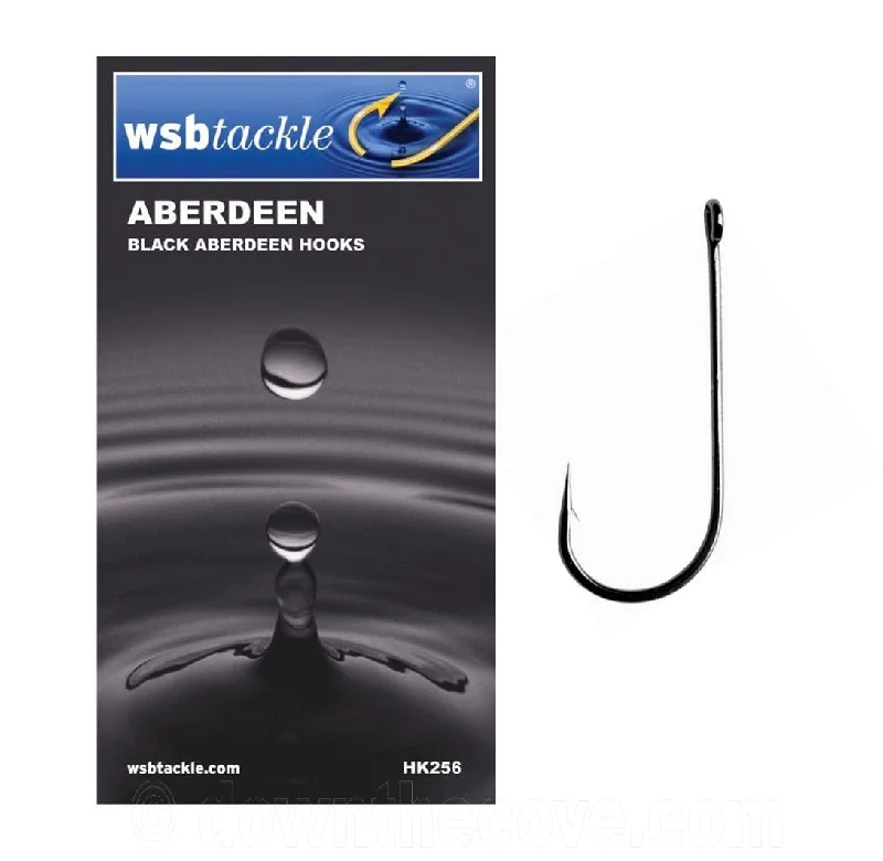 Best Fishing Hook For Trolling-WSB Black Aberdeen Hooks