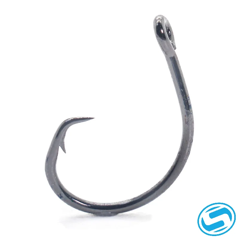 Best Fishing Hook For Ice Fishing-Demon Perfect Circle Offset Hook 2X Strong