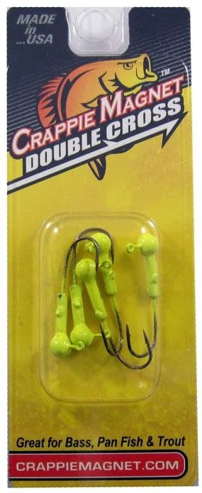 Best Fishing Hook For Saltwater-Double Cross Jig Head - 1/32