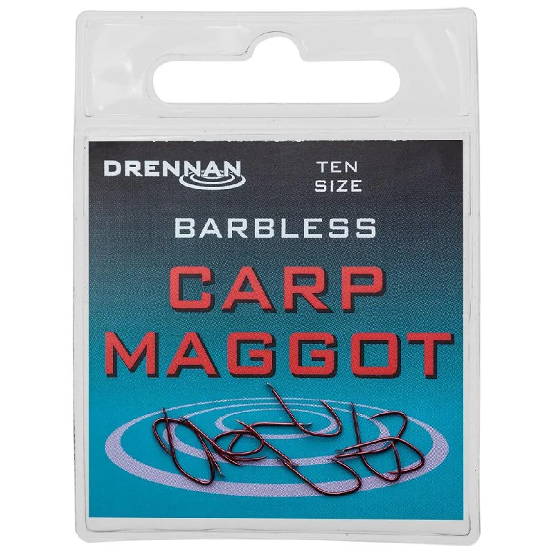 Best Fishing Hook For Aggressive Strikes-Drennan Carp Maggot Hooks