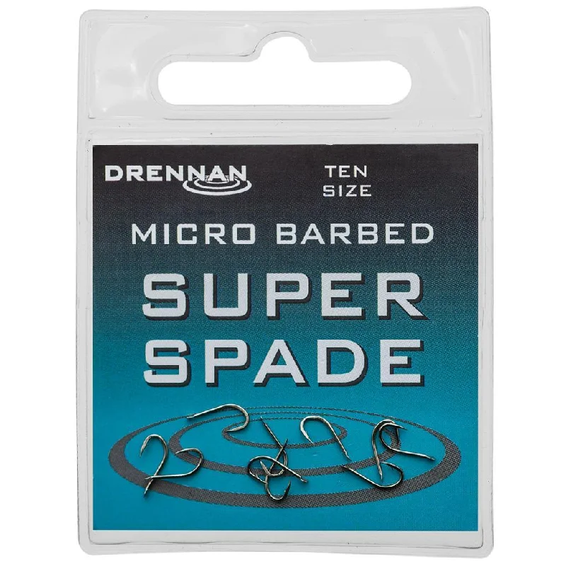 Offset Fishing Hook-Drennan Super Spade Hooks