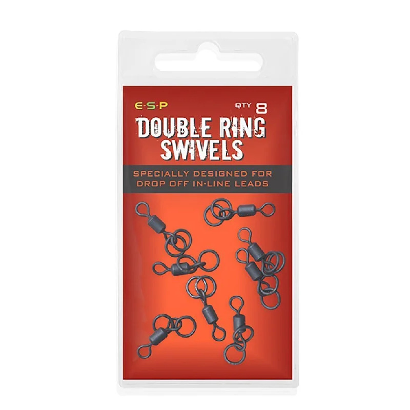 Best Bearing Swivels For Lures-ESP Double Ring Swivel