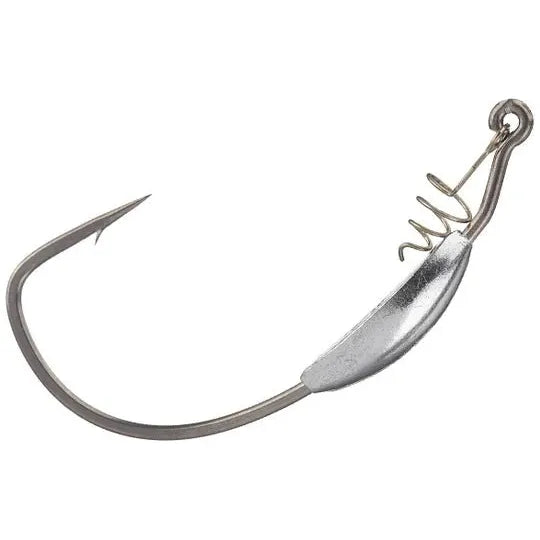 Best Fishing Hook For Soft Mouth Fish-Hayabusa Wide Gap Weighted Hook with Screw Lock 1/4 Oz 5/0 Qty 3