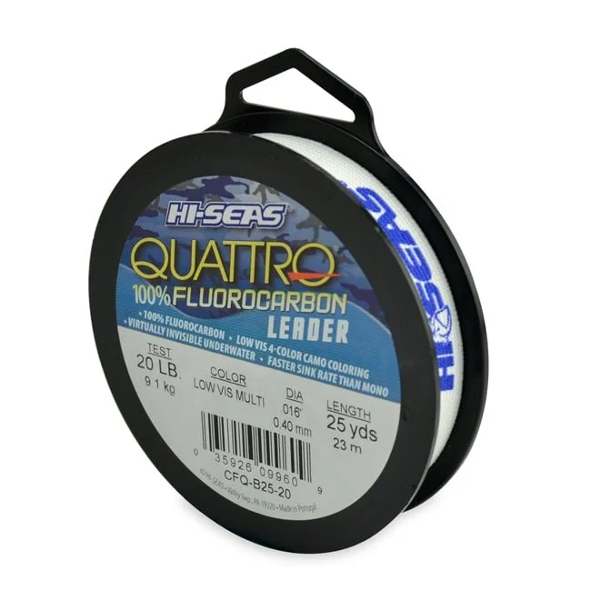 Fishing Line For Freshwater-Hi-Seas Quattro Camo Fluorocarbon Line